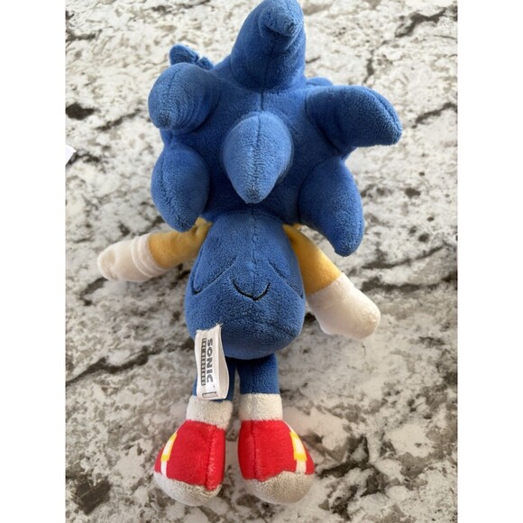 Knuckles the Echidna and Sonic the Hedgehog 10 inch Plush SEGA - Picture 8 of 12